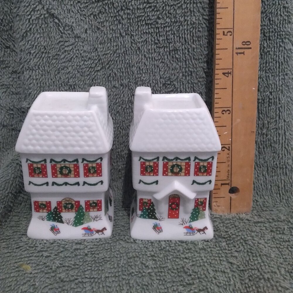 Holiday Houses Salt and Pepper Shakers